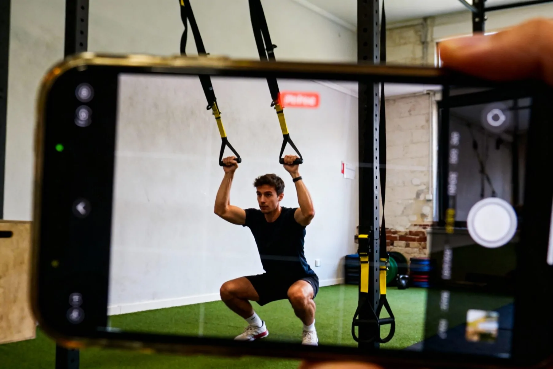 musculation en suspension TRX